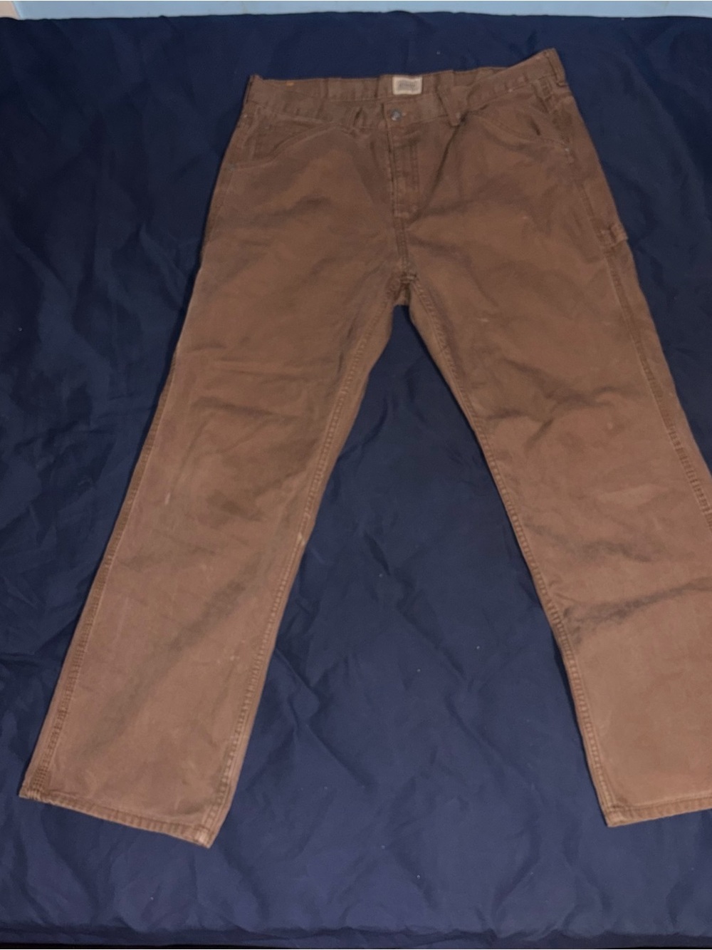 Schmidt Brown Men's Canvas Chinos